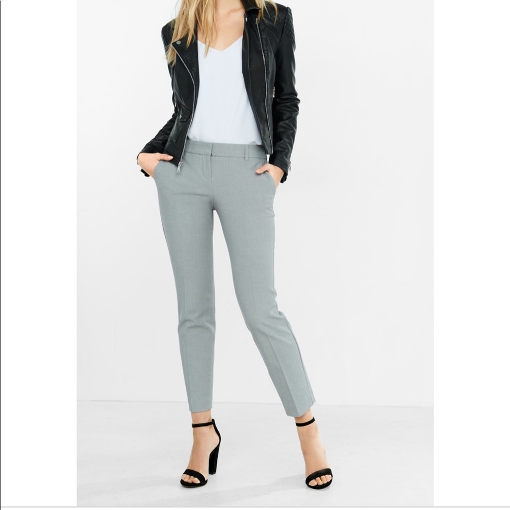 Express Mid Rise Ankle Columnist Pant
